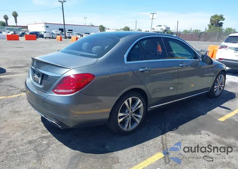 2017 Mercedes-Benz C 350E Luxury from USA, damaged, VIN 55SWF4HB3HU229273